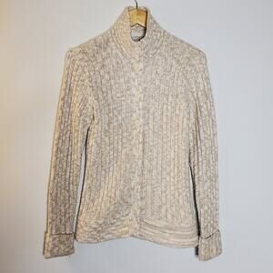 Michael Stars Beige chunky knit button up cardigan sweater Size 1 - XS/S